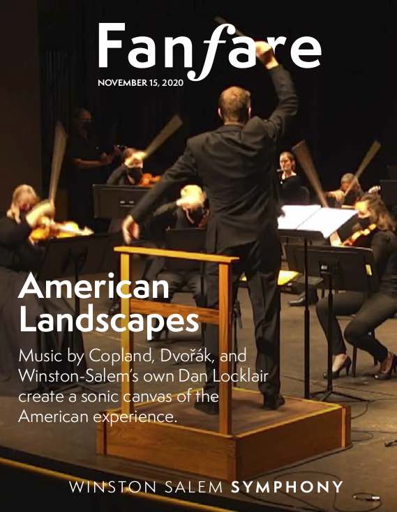 Fanfare front cover for Nov 15, 2020