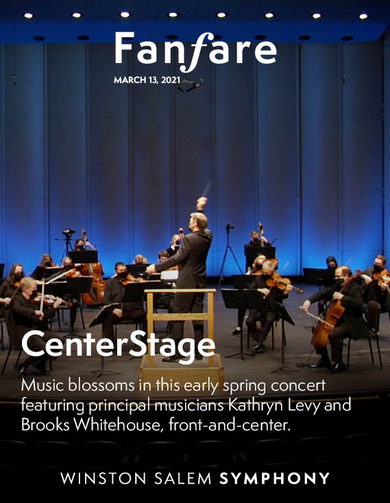 Fanfare front cover: CenterStage, Mar-Apr 2021